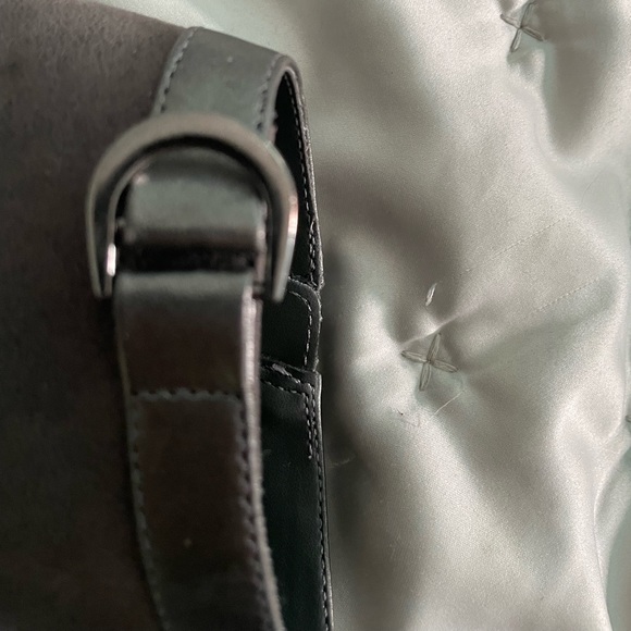 Grey Suede Ankle Boot Heels - Picture 5 of 7